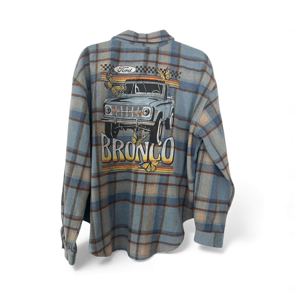 Women Blue Ford Jacket